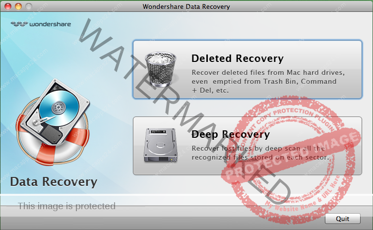 Wondershare Data Recovery for mac