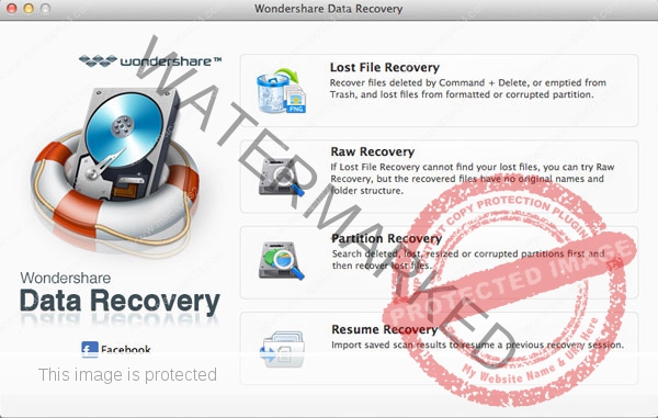 Wondershare Data Recovery mac